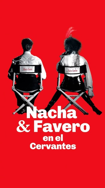 Nacha Guevara y Alberto Favero y anuncio del Espectáculo