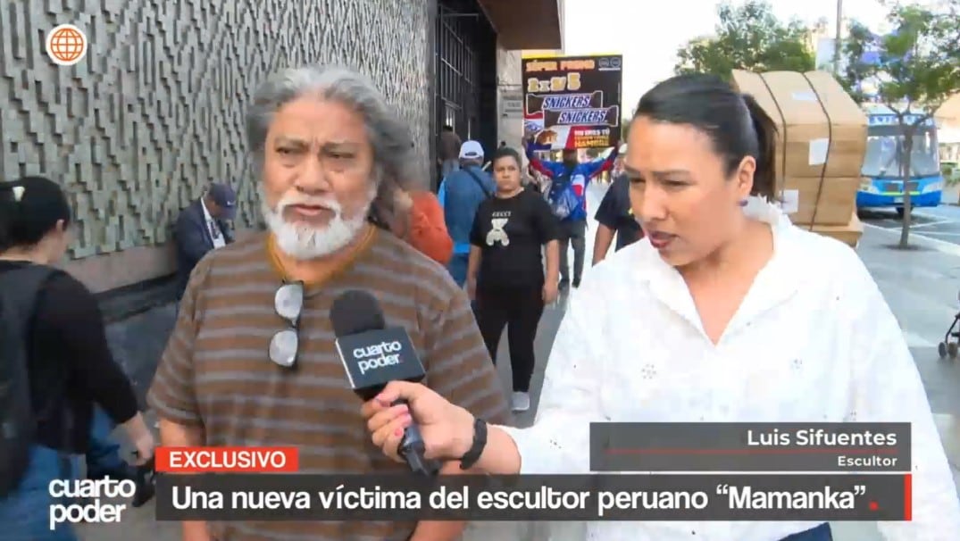 Cuarto Poder presenta el testimonio de otra joven que acusa a ‘Mamanka’ de abusos cuando era adolescente. Captura: América TV.