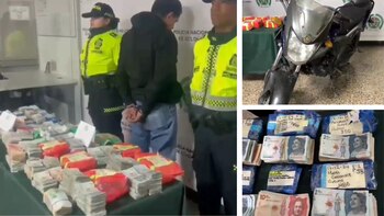 Detuvieron a domiciliario en Bogotá