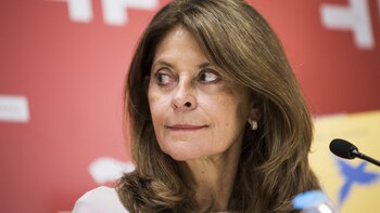 Vicepresidenta colombiana salió en defensa