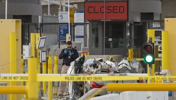 Un hombre atropelló a cuatro