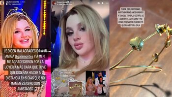 El diseñador señaló que no se le agradeció en ningún momento por lo que le mandó mensaje a Laura y a Briggite.
(Captura de pantalla @eljuliovaliente /@briggi_bozzo)