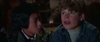 La película "Los Goonies" fue