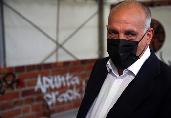 Javier Tebas, en una fotografía