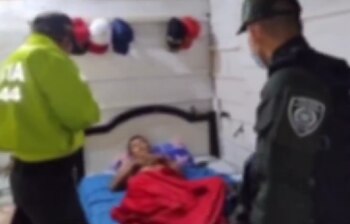 Al momento de la captura,