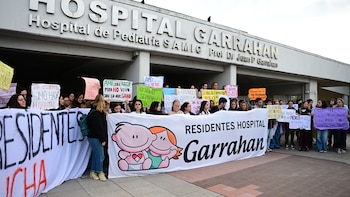 Los trabajadores del Hospital Garrahan