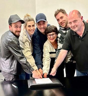 Miguel Ángel Rodríguez y Florencia