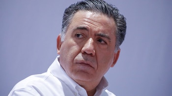 Enrique Inzunza Cázarez reapareció en el Tec de Monterrey. FOTO: JOSÉ BETANZOS ZÁRATE/CUARTOSCURO COM