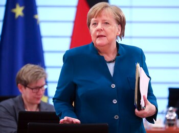 La canciller alemana Angela Merkel.