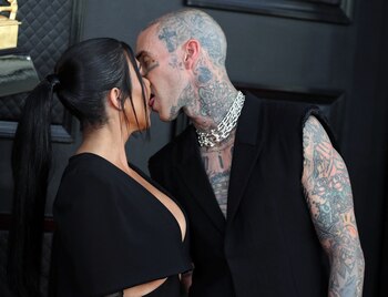 Kourtney y Travis Barker recurrieron