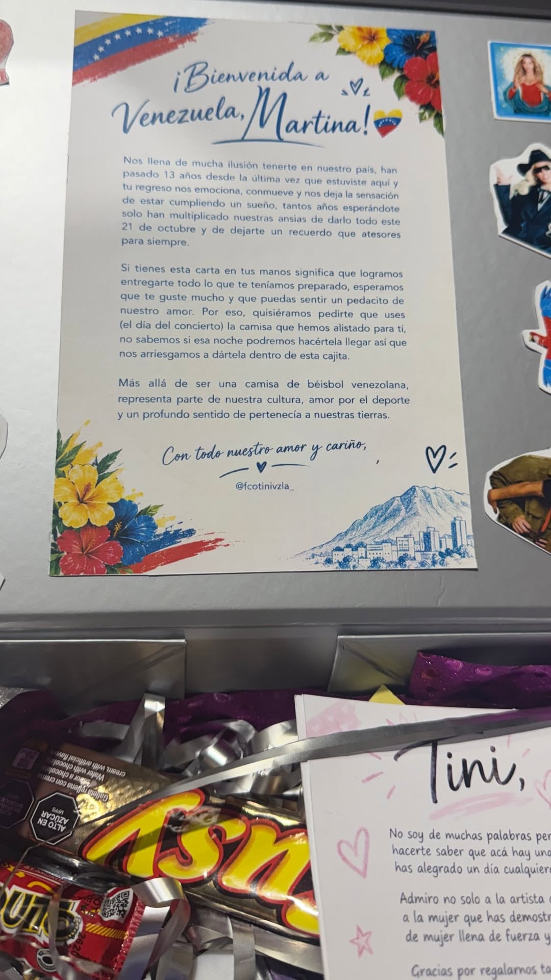 El recibimiento por parte de los fans que tuvo Tini al llegar a Venezuela
