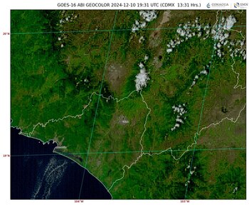 Imagen 2: GOES 16 ABI GEOCOLOR, 13:31 h (hora local).