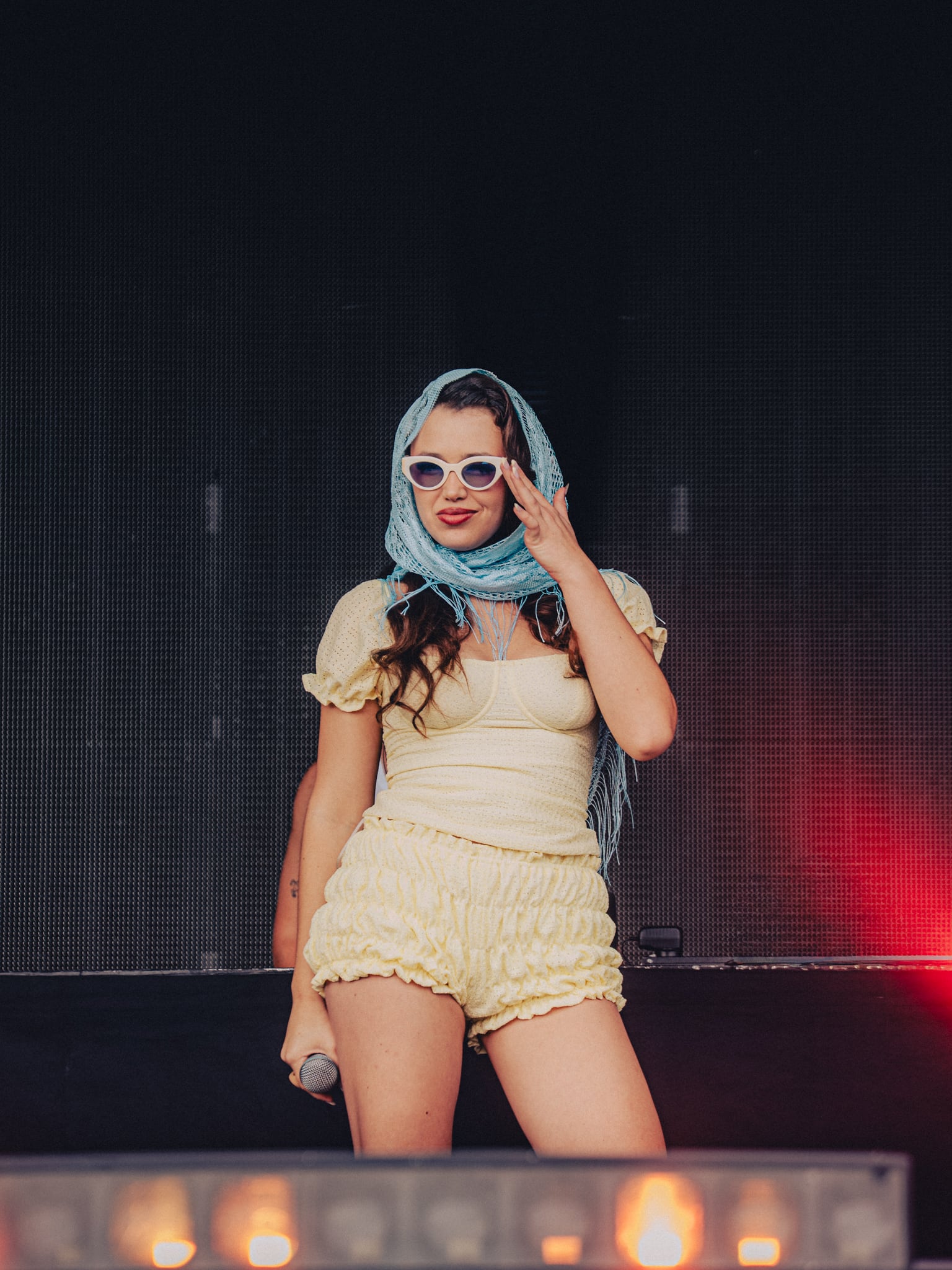 Terra y su increíble look para el día 2