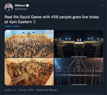 Mr Beast el juego del