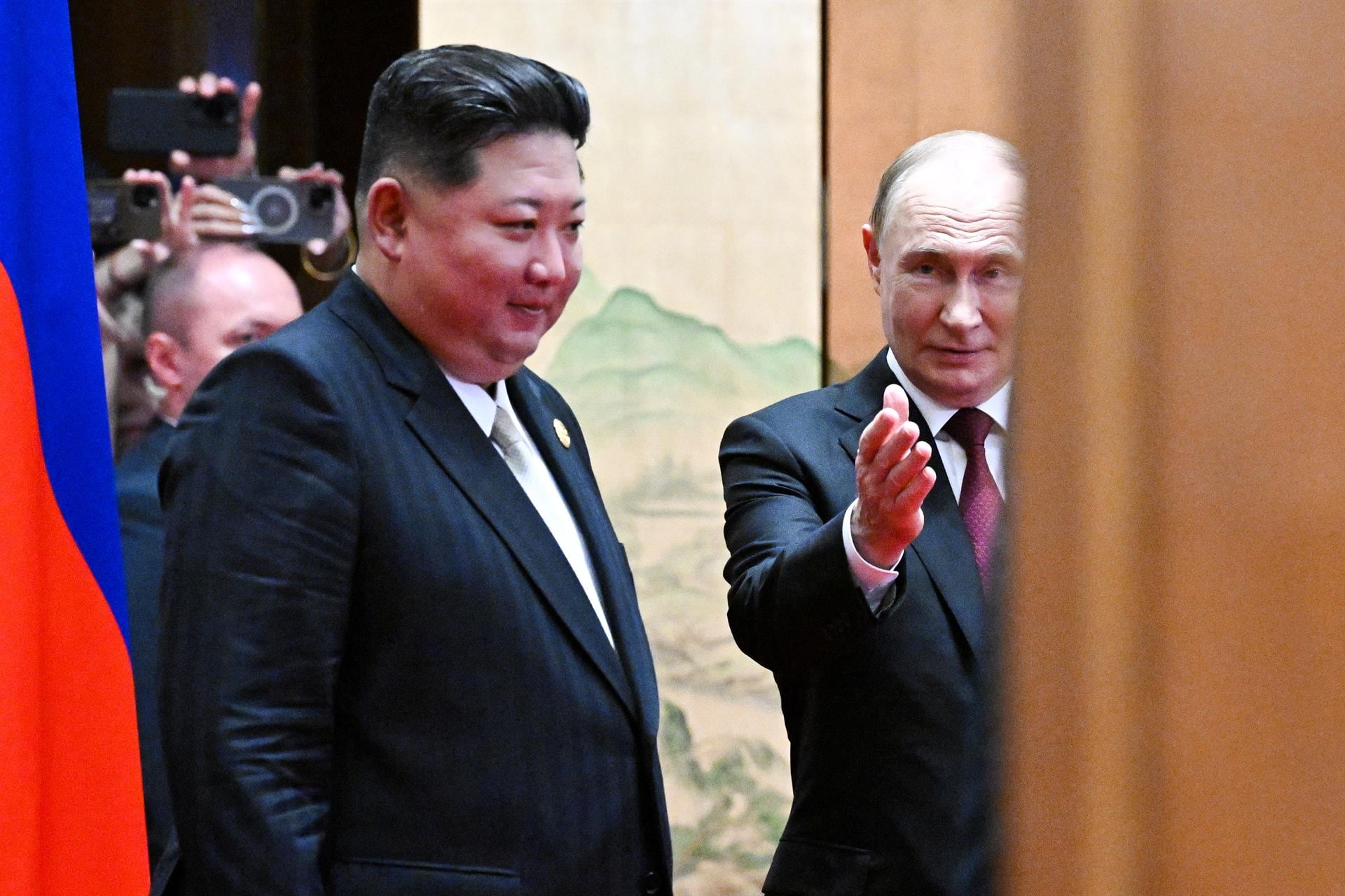 Kim Jong Un reitera su apoyo a Putin en un mensaje de Año Nuevo: «Siempre estaremos con el pueblo ruso»