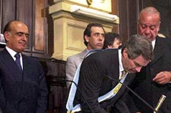 Carlos Ruckauf y Felipe Solá