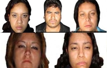Los delincuentes fueron detenidos en