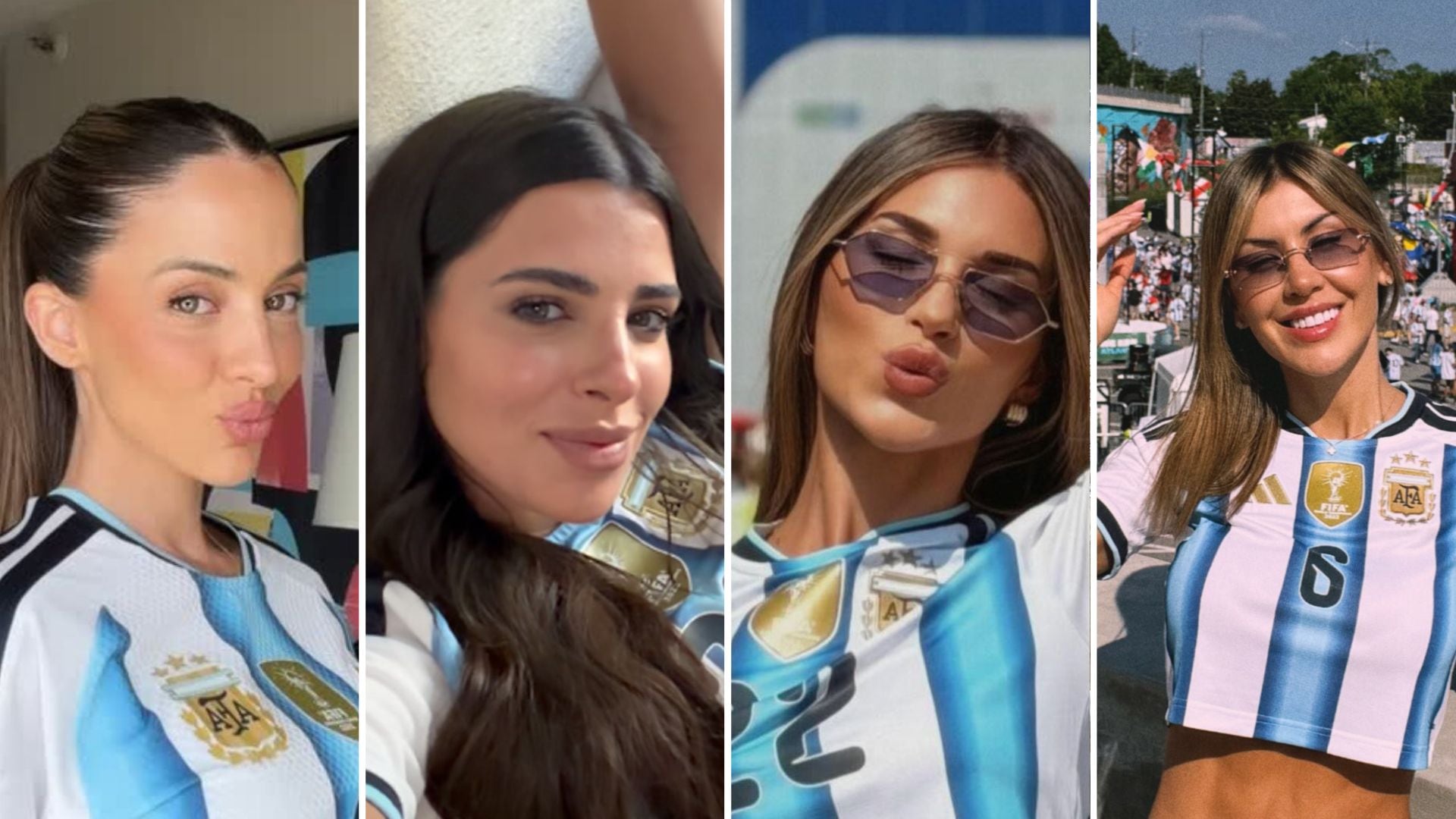 Entre rezos, demoras y celebraciones: el minuto a minuto de las parejas de la Scaloneta antes de la final