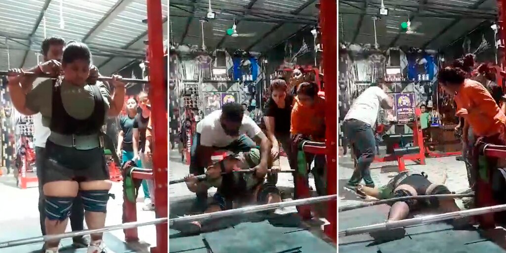 Una levantadora de pesas murió durante un entrenamiento
