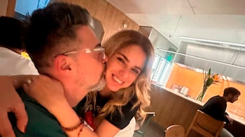 El ida y vuelta romántico de Marina Calabró y Rolando Barbano para celebrar su aniversario: “Te amo locamente”