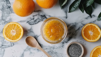 Mermelada de naranja con semillas