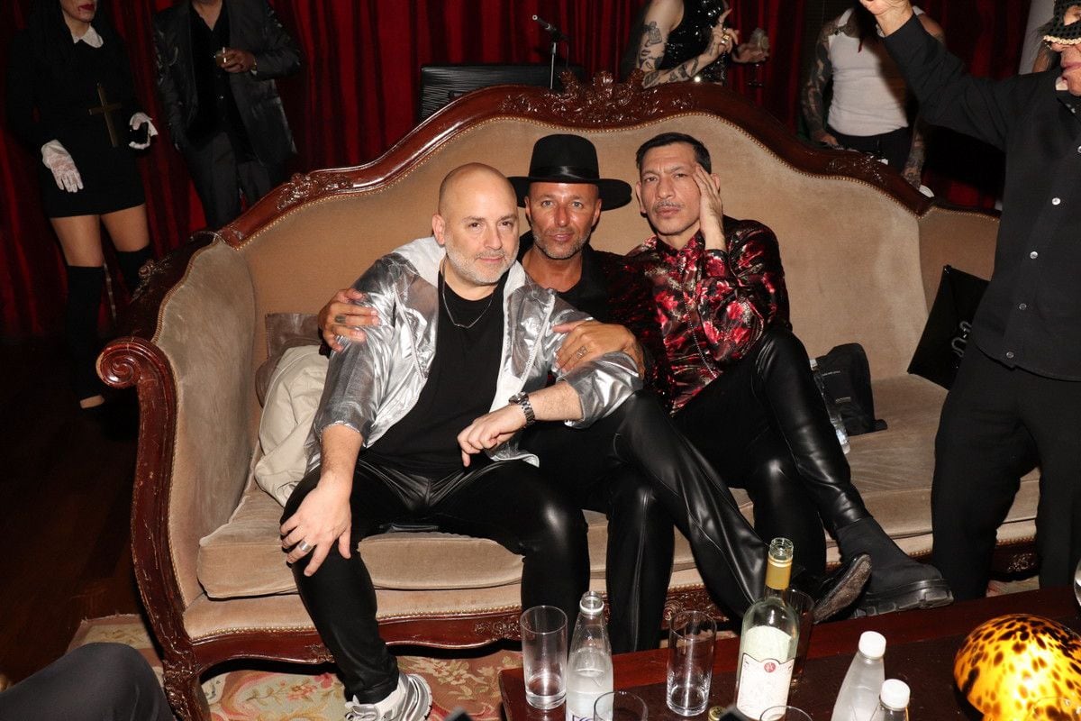 José María Muscari junto a Gaby Álvarez y Cristian Morales (Gentileza: Gaby Álvarez)