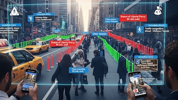 Tecnología al servicio de la vida urbana: rastreo en tiempo real, avisos inmediatos y el desafío de evitar las colas más largas en Nueva York