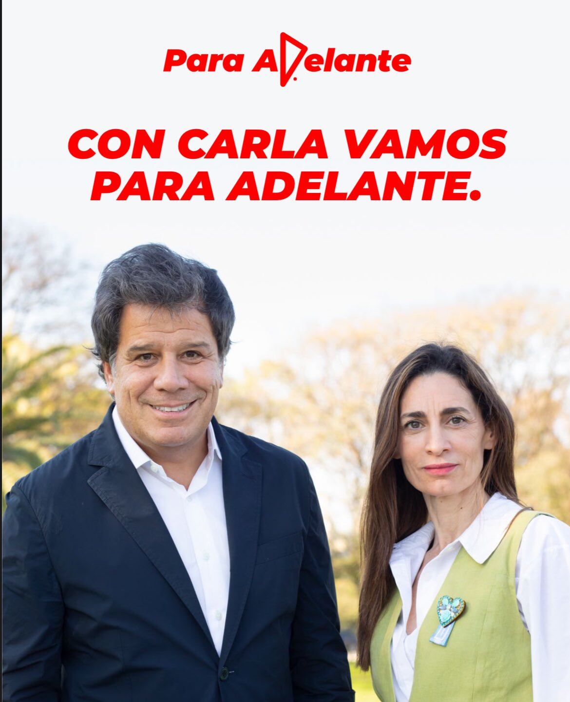 Manes encabezará la lista de senadores junto a Carla Pitiot (X: @ManesF)