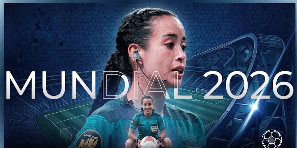 Katia Itzel García debuta hoy como árbitra en el Mundial 2026