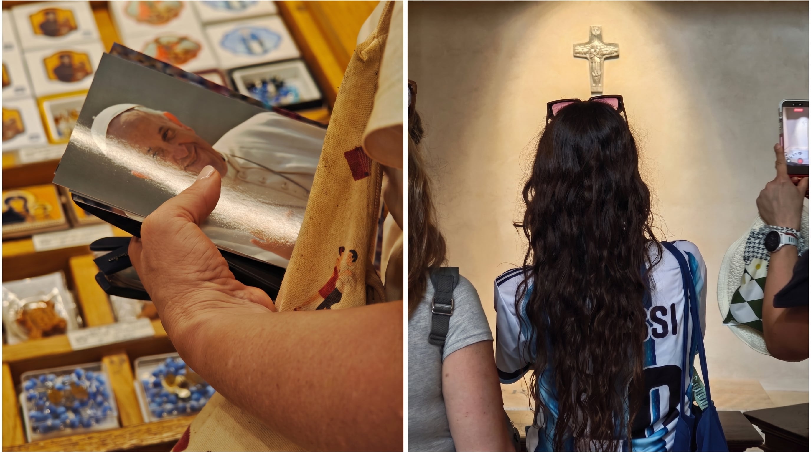 La misa en en Santa María Maggiore, previo a la final contra España.