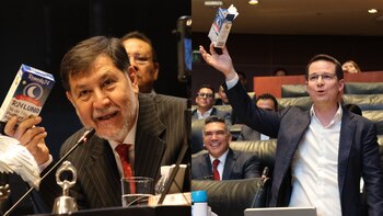 Noroña envía caja de té