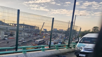 Durante la noche se hicieron