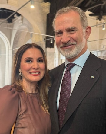 Eva Ruiz y Felipe VI