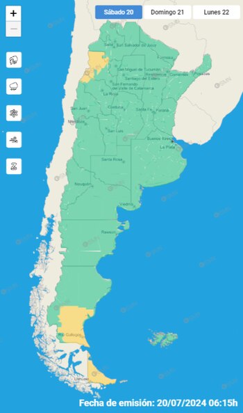 alerta meteorológica