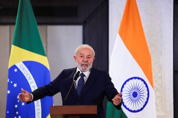 El presidente de Brasil, Luiz