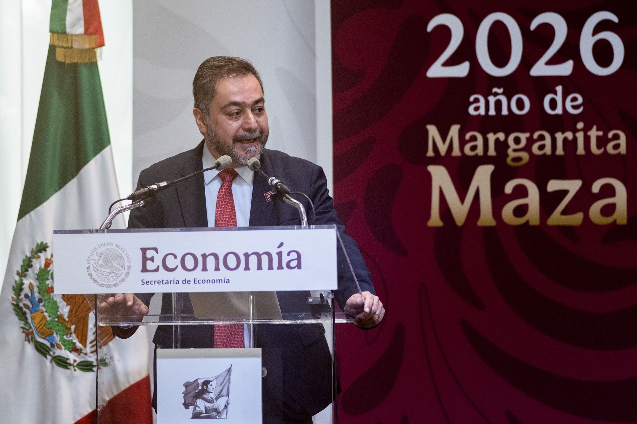 Vidal Llerenas, director del IMPI, dijo que se intensificaran los operativos para asegurar e inhibir la venta de productos pirata durante el Mundial 2026