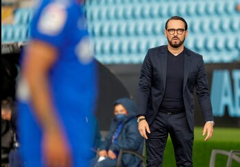 El técnico del Getafe, José