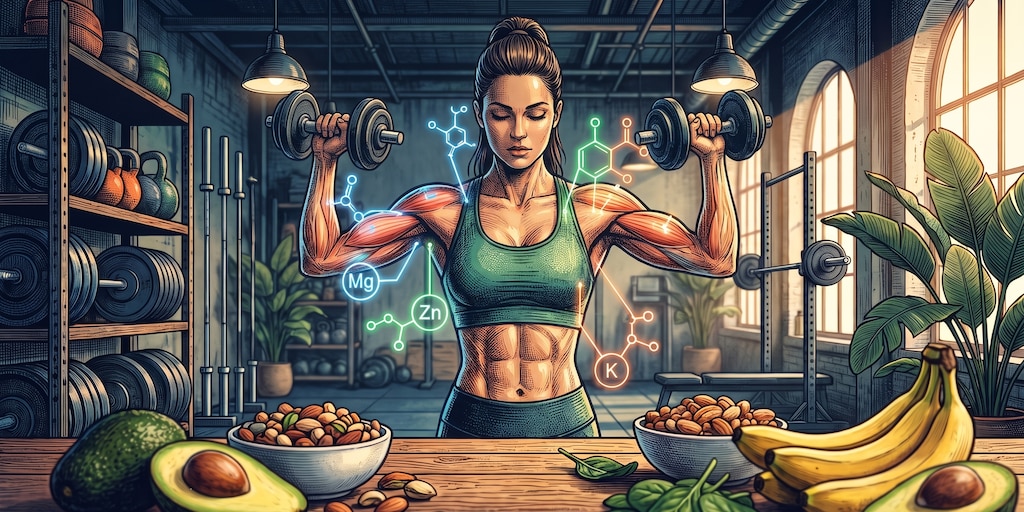 Cuáles son los tres minerales importantes para ganar masa muscular