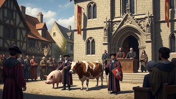 Cerdos, ratas y vacas ante el juez: la historia olvidada de los juicios a animales en la Europa medieval
