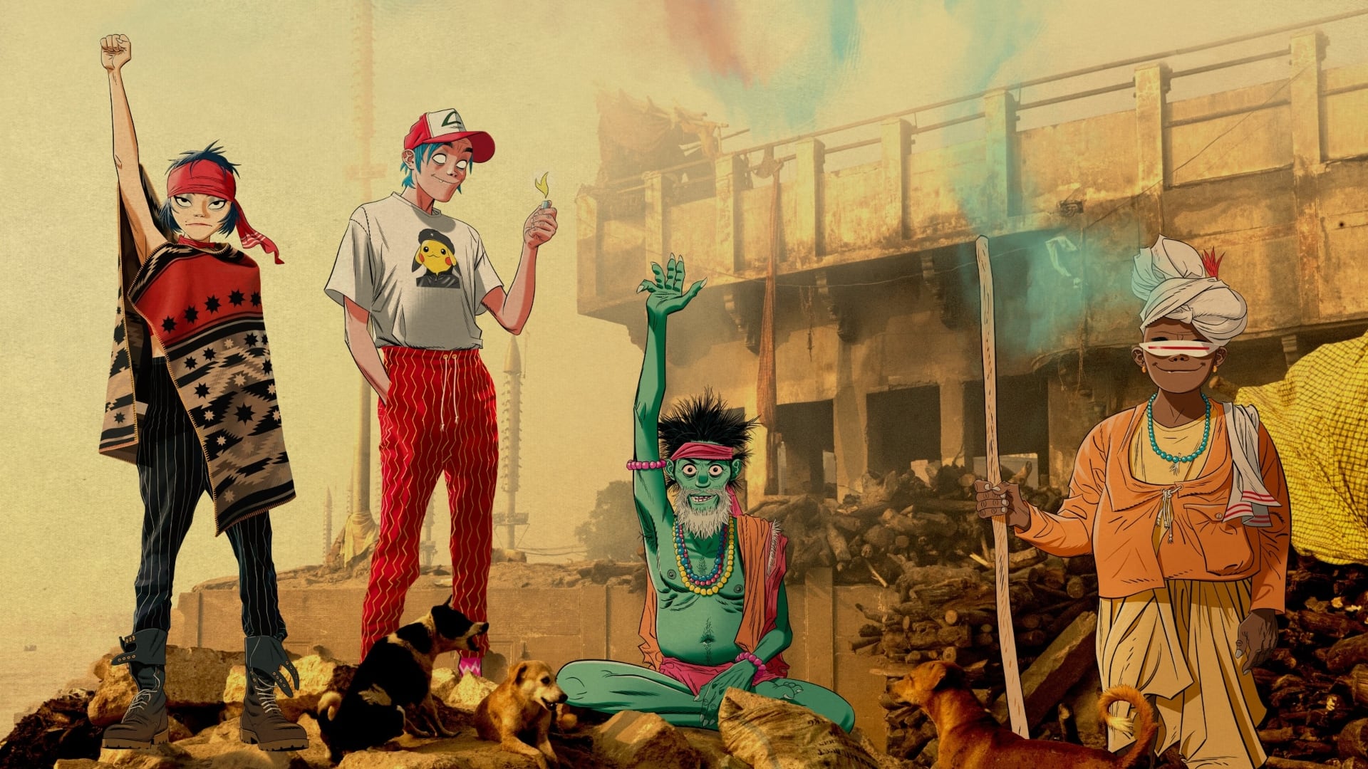 Gorillaz se presentará por primera vez en Lima el lunes 23 de noviembre, ahora en el recinto Lurín Live.