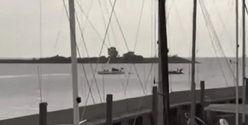 Ambos tripulantes del velero Boomerang