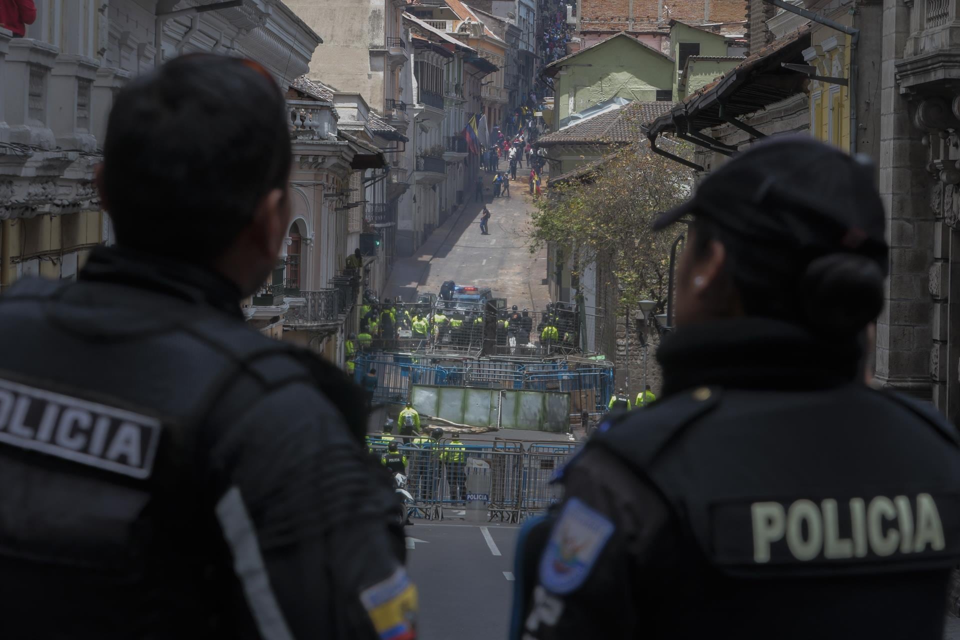 Ecuador detuvo a 2 mexicanos presuntamente vinculados al Cartel Jalisco Nueva Generación durante los operativos (Europa Press)