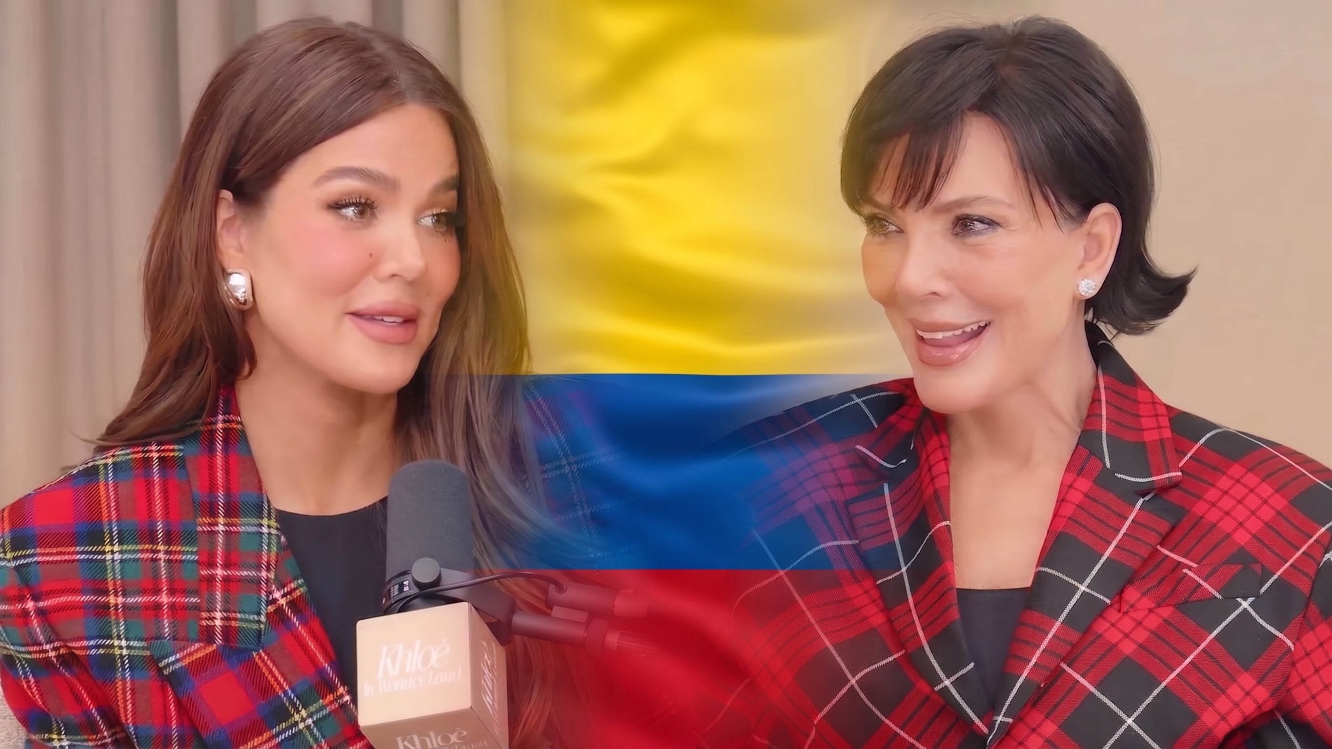 Khloé Kardashian sorprendió al revelar que su madre Kris Jenner decía que era colombiana: “Nos hablaba en español”