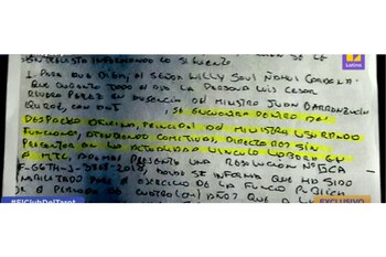 Viceministro de Transportes y Comunicaciones es acusado de usurpación de funciones