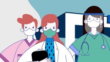 Los profesionales y colaboradores de