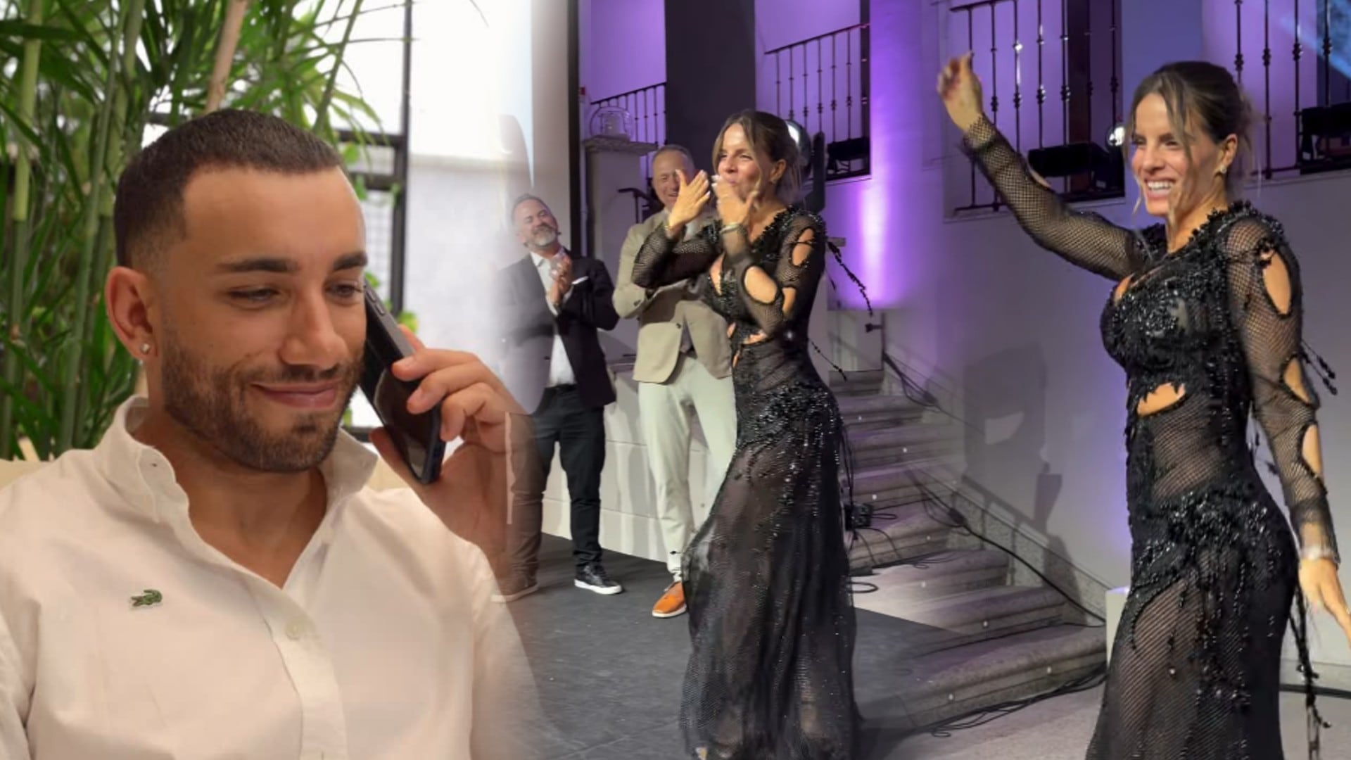 Said Palao y Alejandra Baigorria viajan juntos y reavivan rumores de reconciliación. Captura: Magaly Tv La Firme