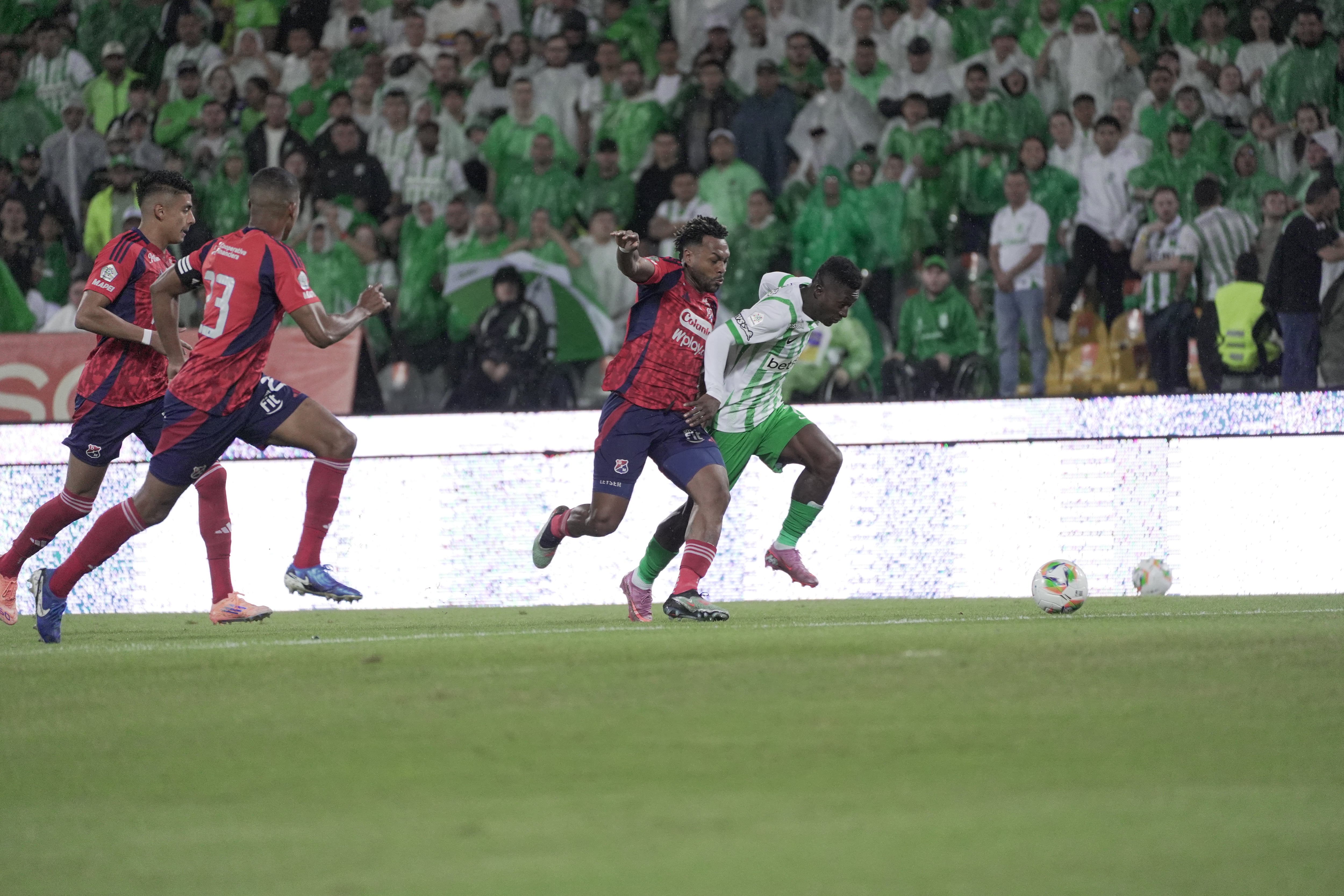 Atlético Nacional viene de ganarle por 2-1 al Medellín en los cuadrangulares de la Liga BetPlay - crédito Jefatura de Prensa de Atlético Nacional