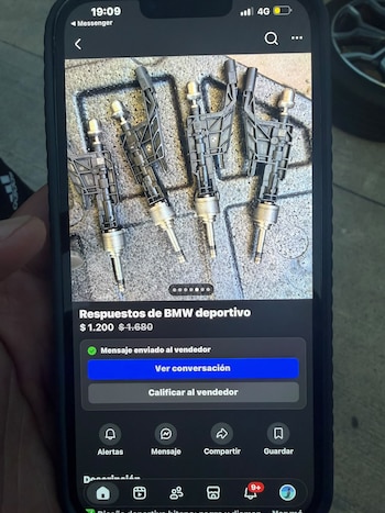 Publicó las ruedas de un auto de alta gama robado en Marketplace y las vendía en la calle: la detuvieron in fraganti