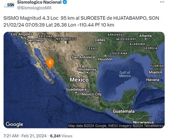 sismo sonora