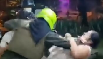 Durante las jornadas de menifestaciones